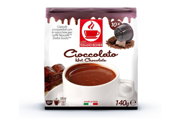 ドルチェグスト専用互換カプセル　チョコレート　CIOCCOLATO イタリアンテイストチョコドリンク　製造国：イタリ